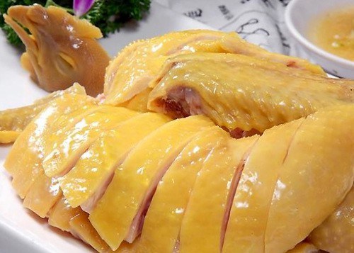 gà ri luộc